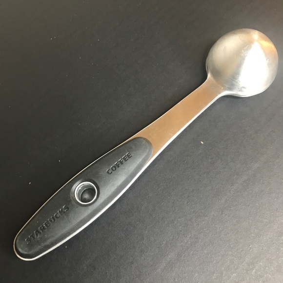 Starbucks Coffee Espresso Measuring Scoop Spoon Cup Flip Top SS 1 1/2 tbsp / 7 g - Picture 4 of 6